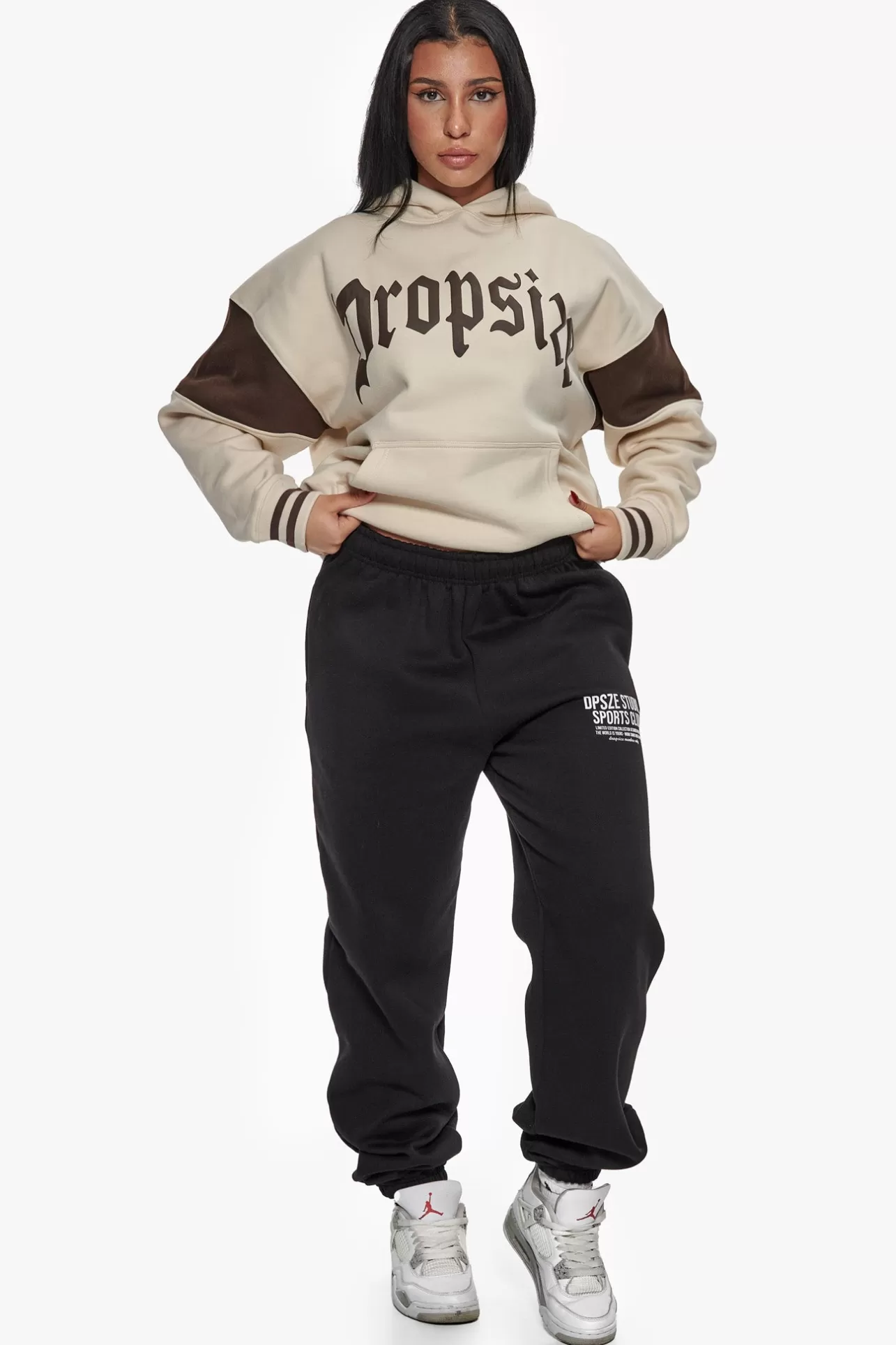 Dropsize HEAVY LADIES SPORTSCLUB JOGGER BLACK*Women Women | Jogging