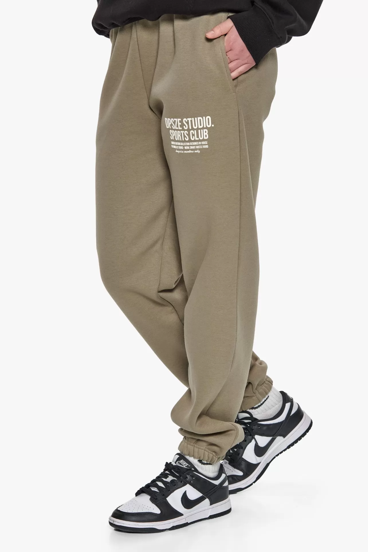 Dropsize HEAVY LADIES SPORTSCLUB JOGGER KHAKI*Women Women | Jogging