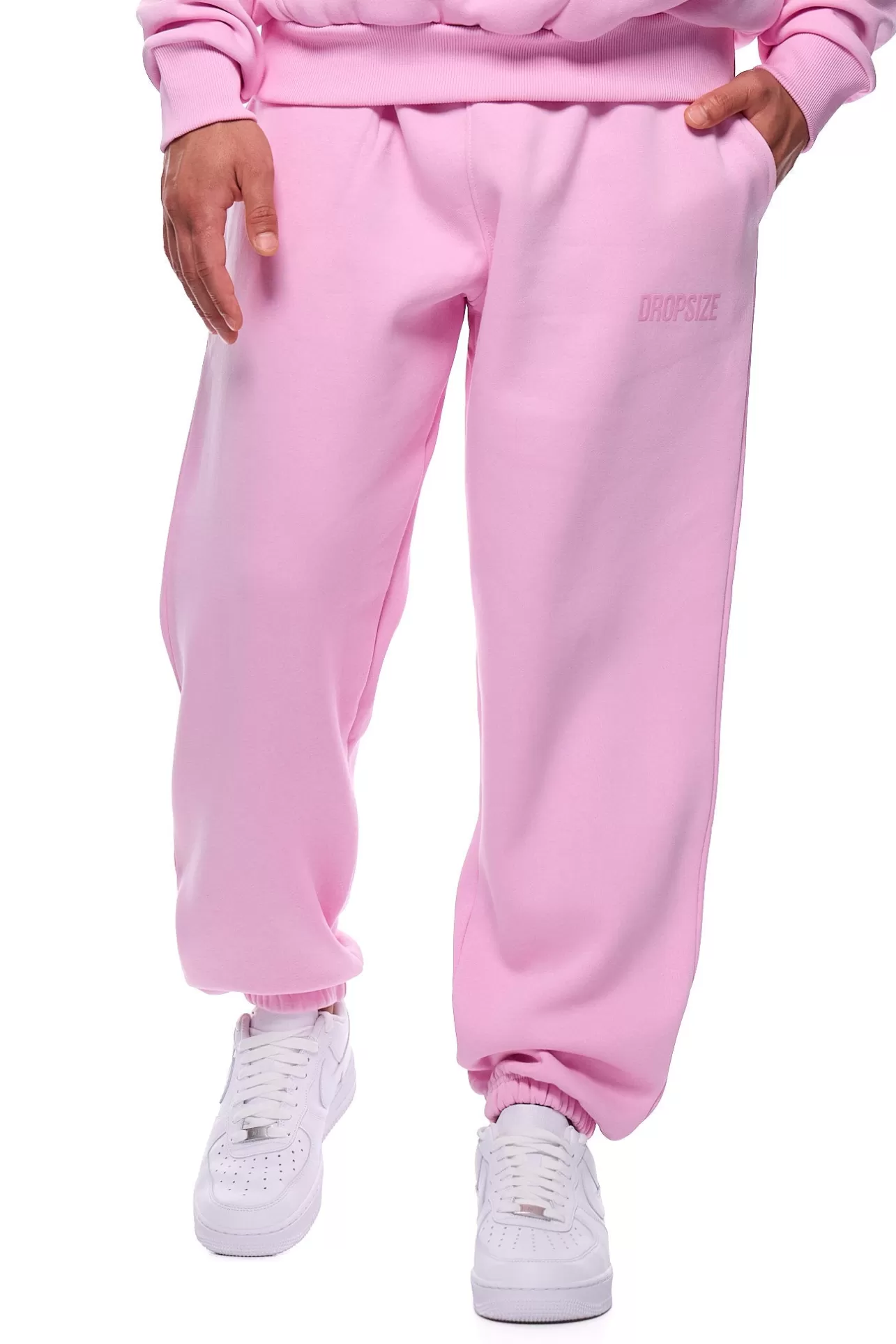 Dropsize HEAVY LOOSE FIT JOGGER PINK* Jogging