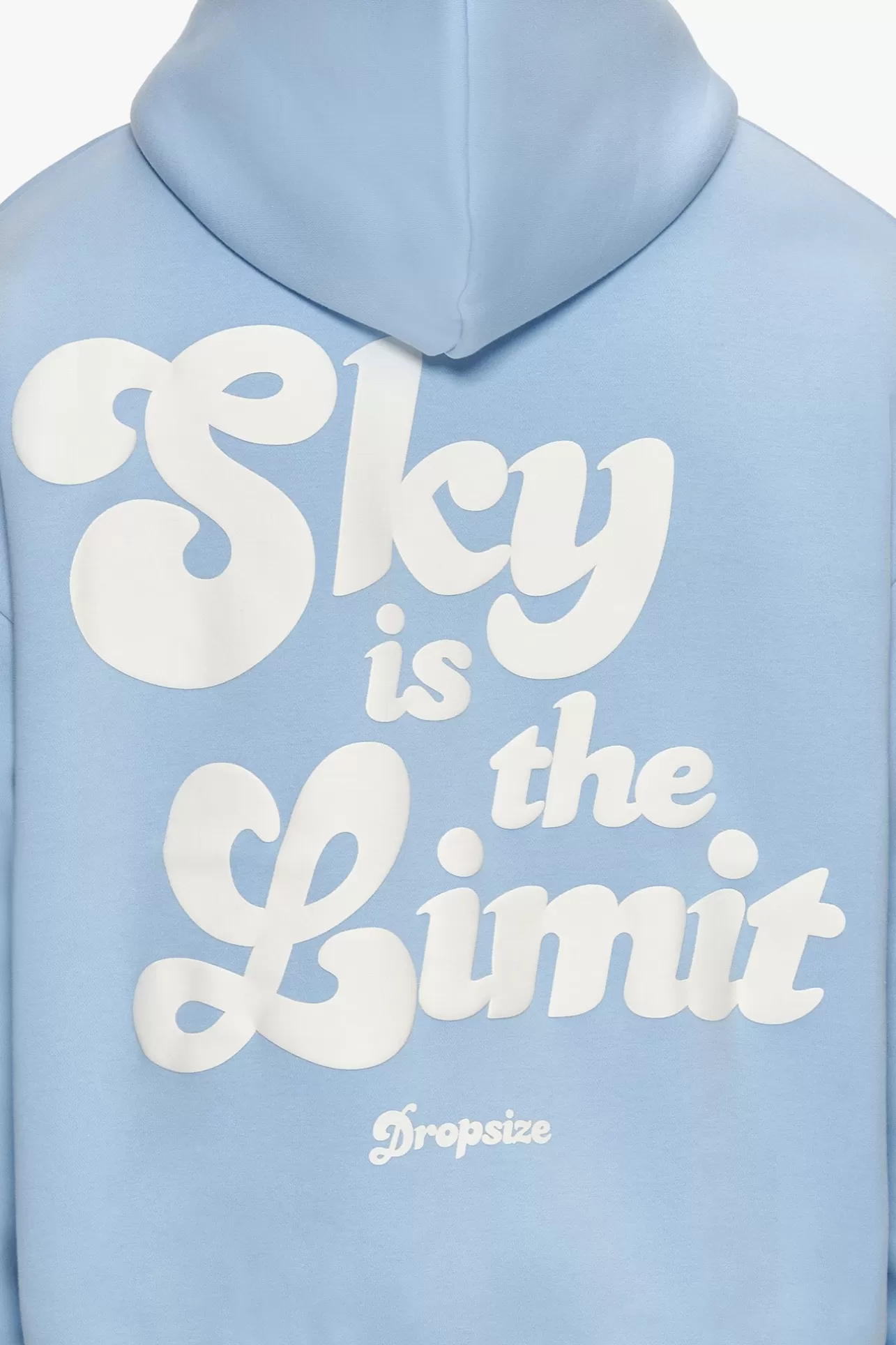 Dropsize HEAVY OVERSIZE SKY IS THE LIMIT HOODIE BABY BLUE* Hoodie