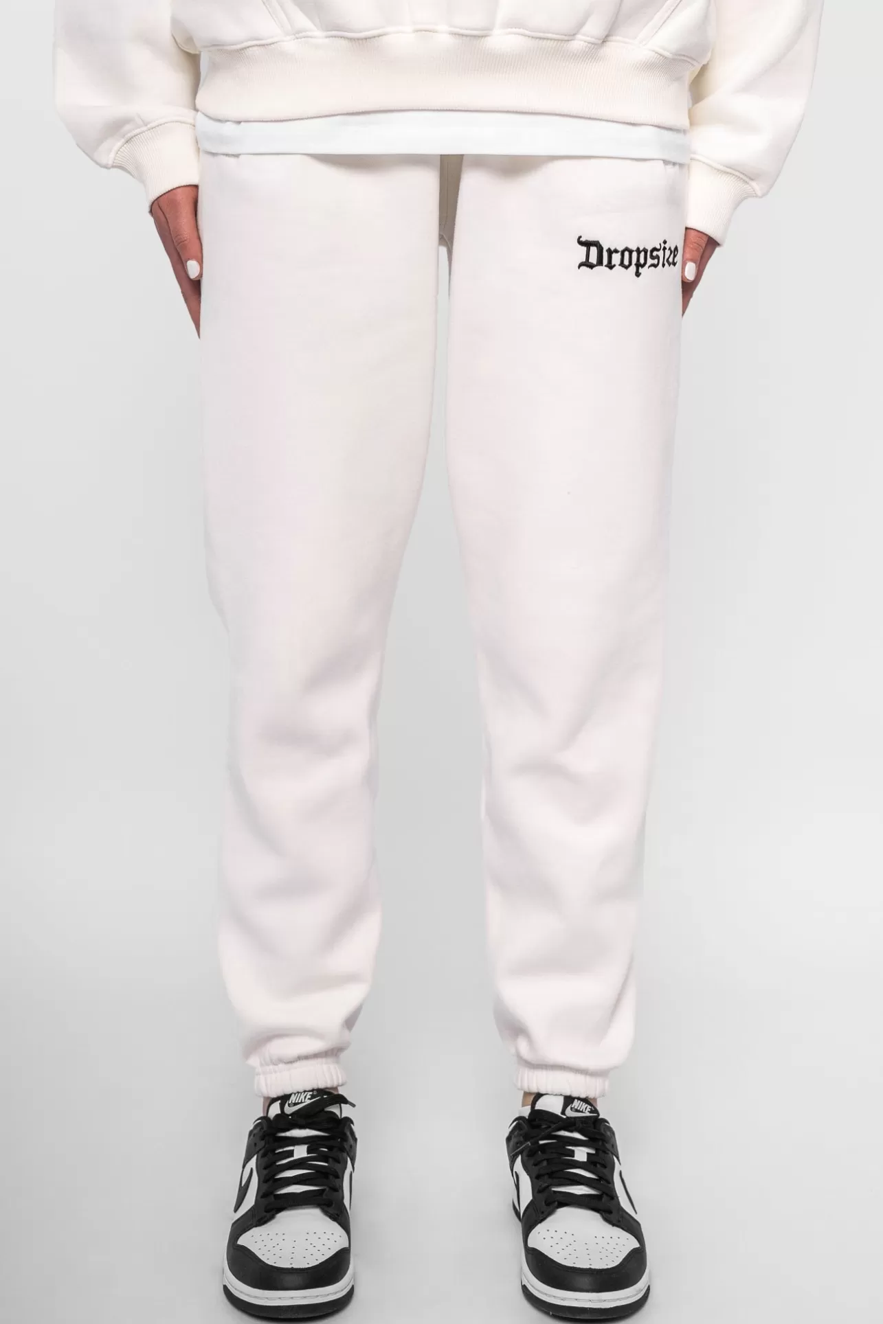 Dropsize LOGO JOGGER CREAM WHITE*Women Women