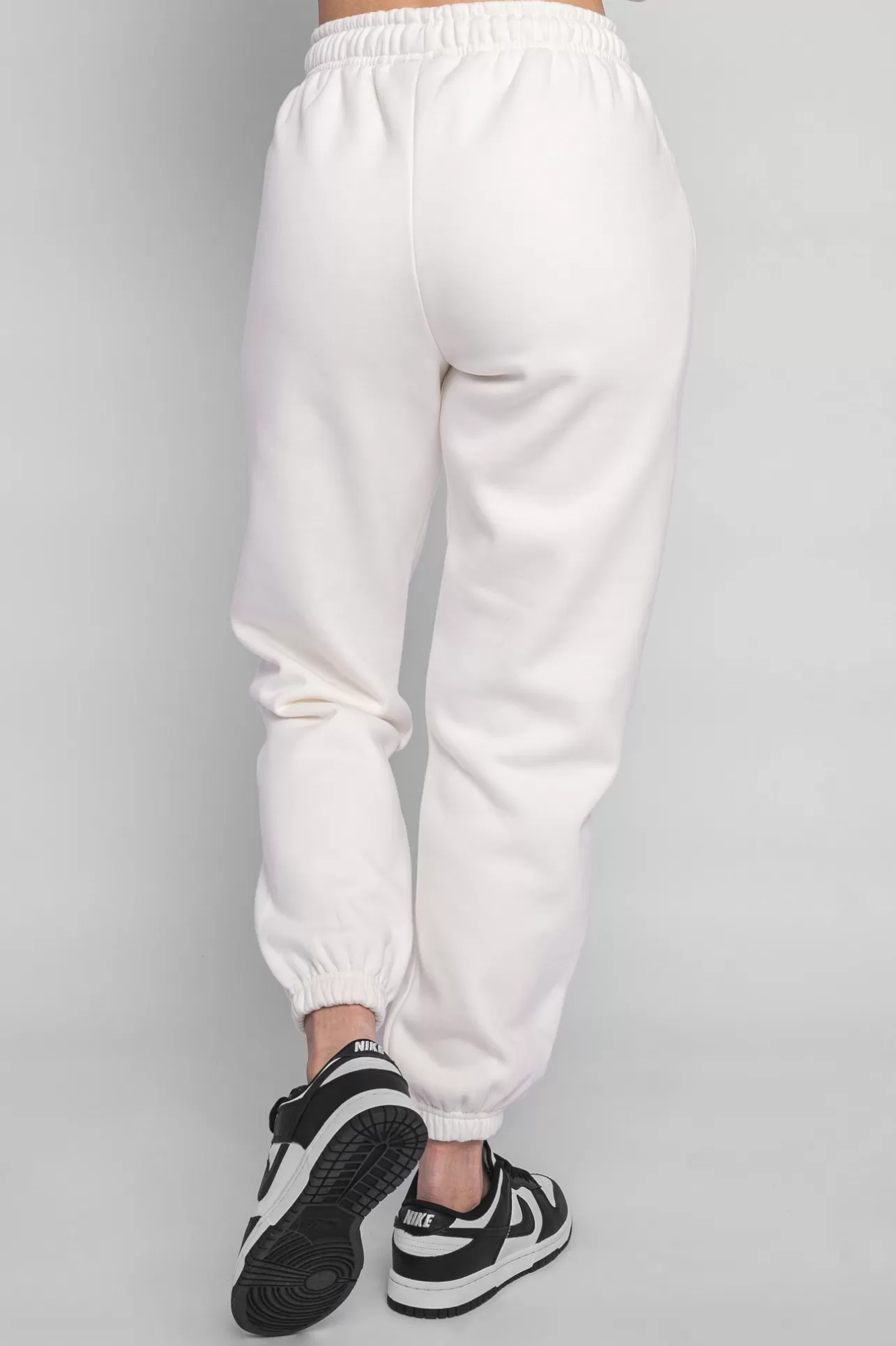 Dropsize PUFFER PRINT MIXED COLOR JOGGER CREAM WHITE*Women Women