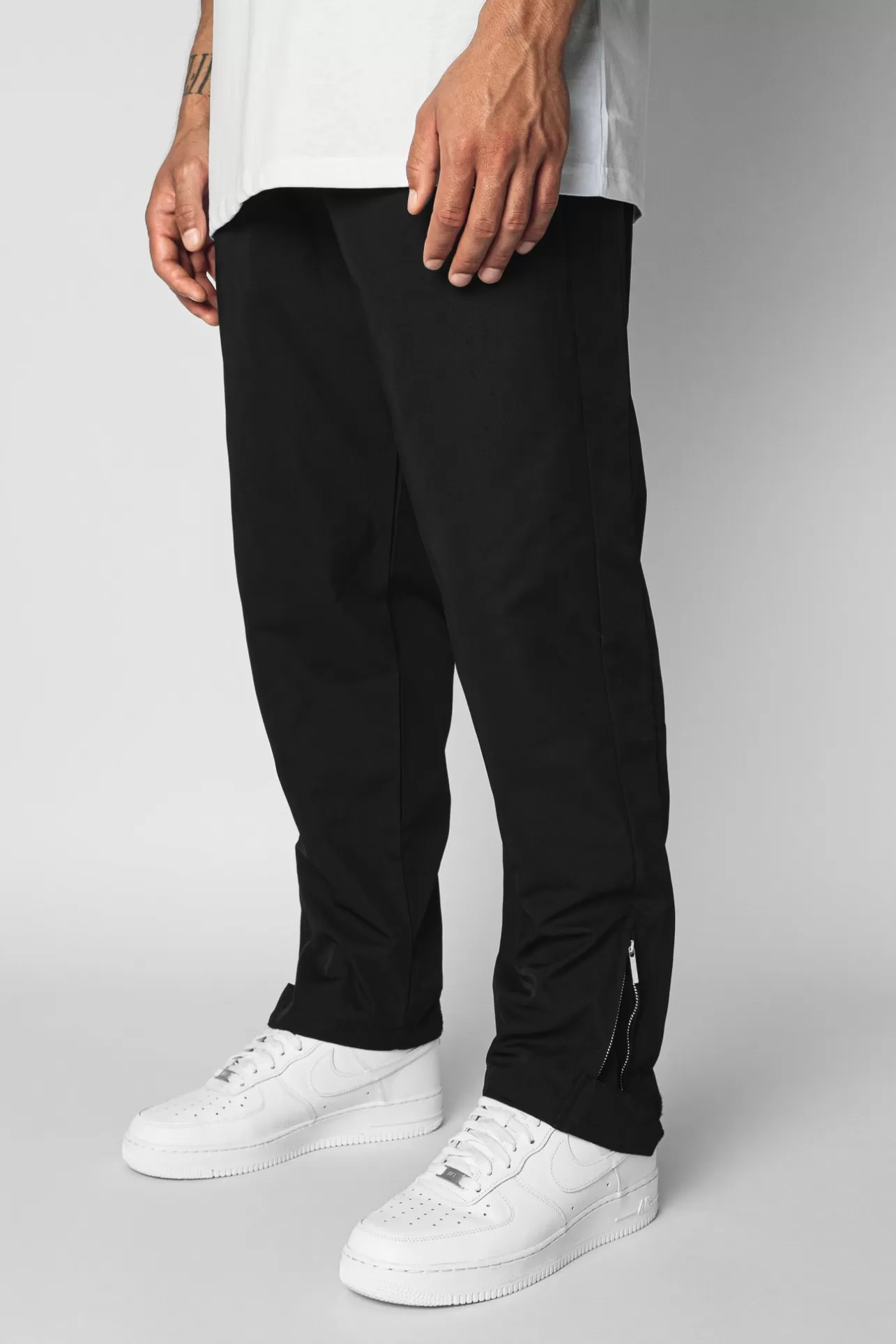 Dropsize WIDE TRACK PANTS BLACK* Jogging